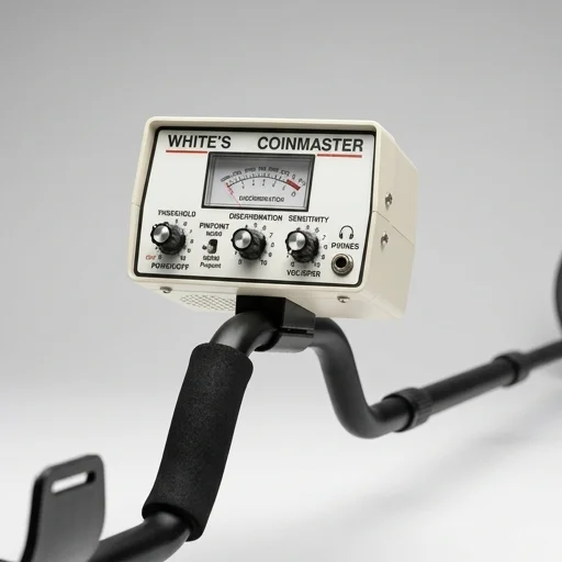 White's Coinmaster Metal Detector view 3